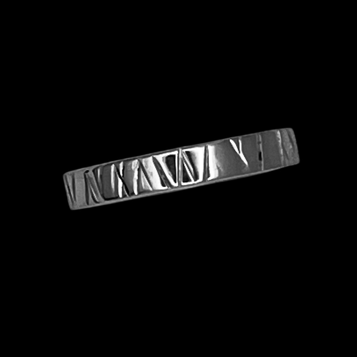 Peen Hammered band (3mm)