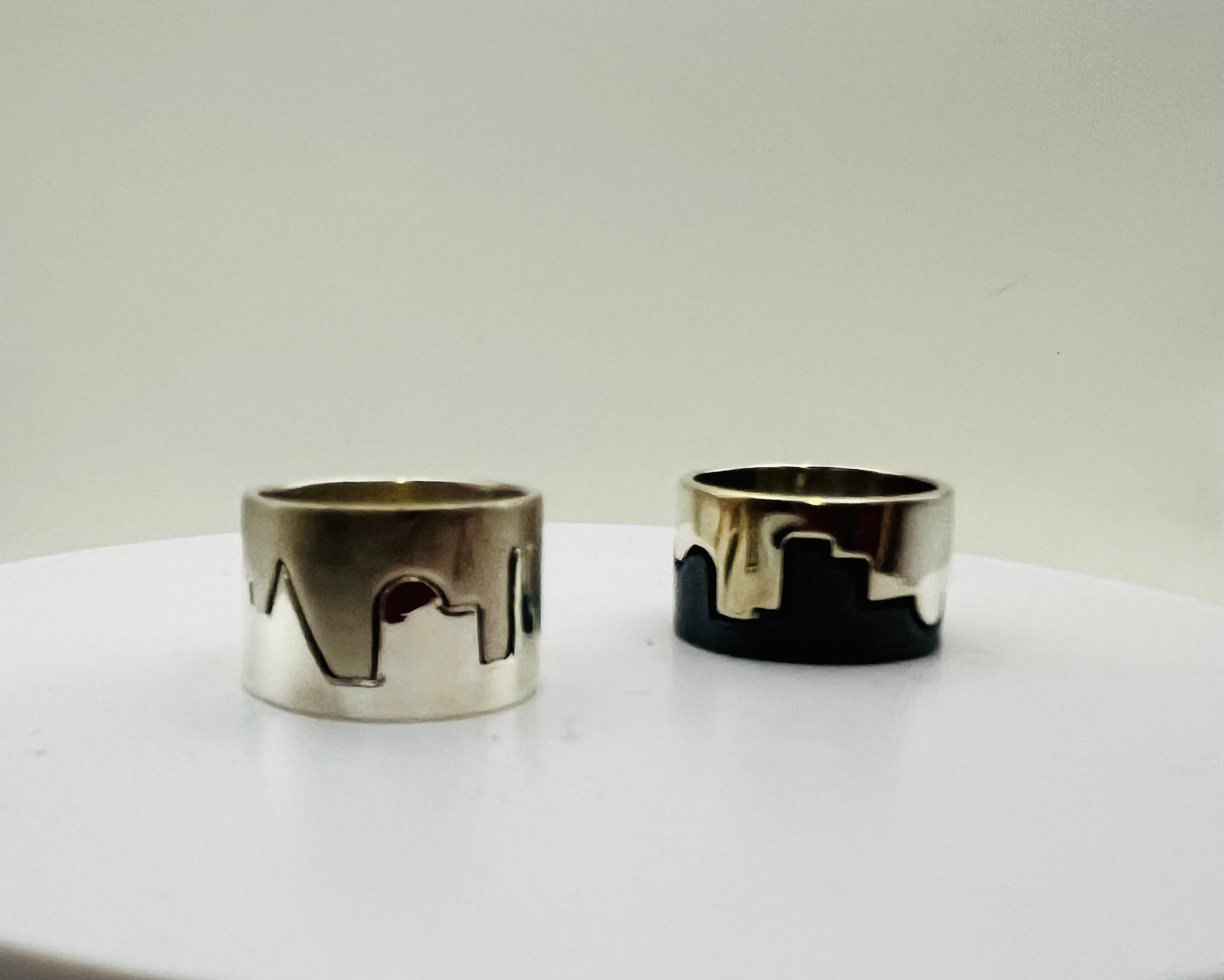 Puzzle Rings - Geometric (10mm)