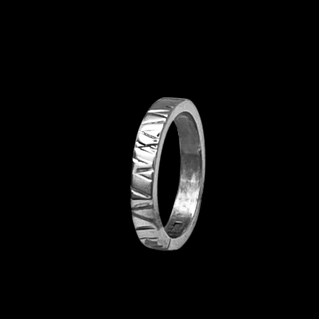 Peen Hammered band (3mm)