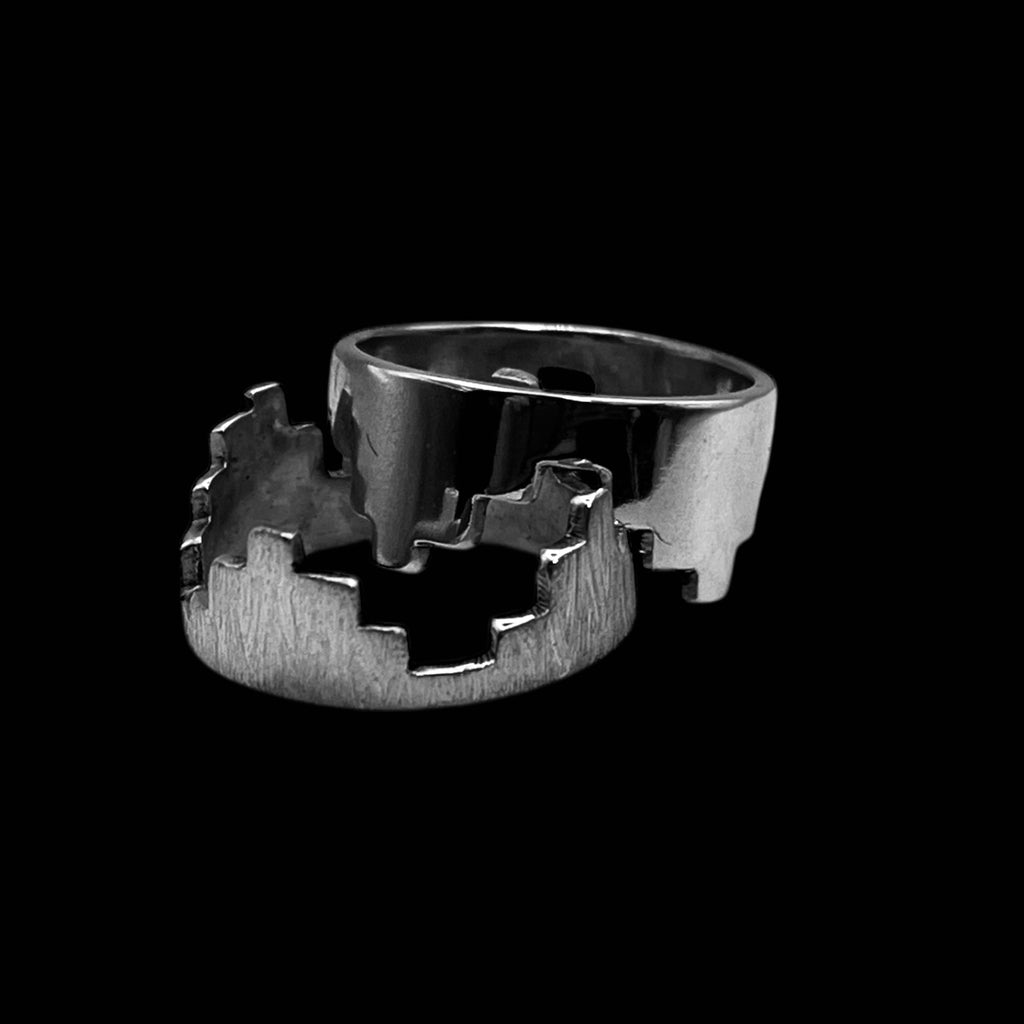 Puzzle Rings- Large Steps
