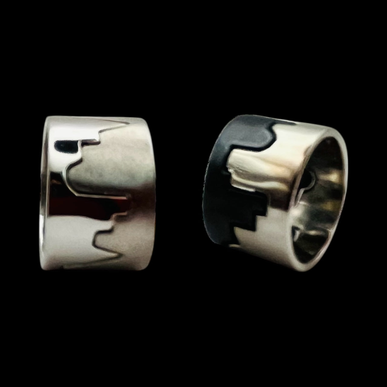 Puzzle Rings - Geometric (10mm)